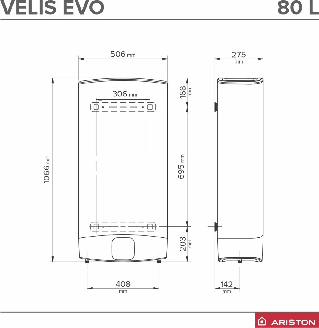 Водонагреватель 80 л ariston. Водонагреватель Аристон Velis EVO 80. Аристон Velis EVO 50. Бойлер Ariston VLS EVO 80 eu. Аристон 100 литров Велис чертёж.