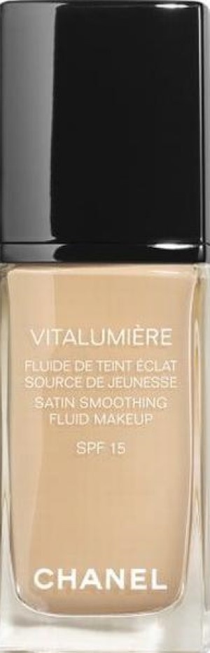 Fond de ten pentru față Chanel Vitalumiere Satin Smoothing Fluid Makeup SPF 15 40 Beige 30ml