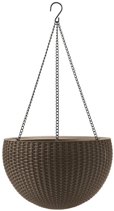 Ghiveci Keter Hanging Sphere Planter Mokka (230502)