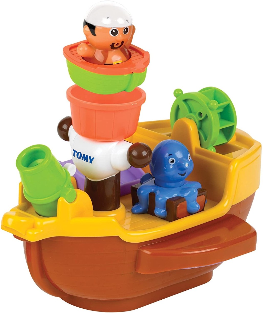 Игрушка для купания Tomy Bad Pirate Boat (E71602)