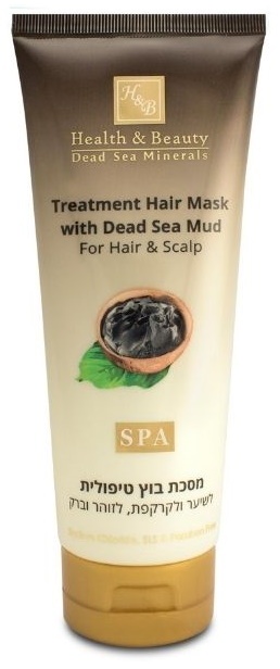 Mască pentru păr Health & Beauty Treatment Hair Mask with Dead Sea Mud 200ml (247726)