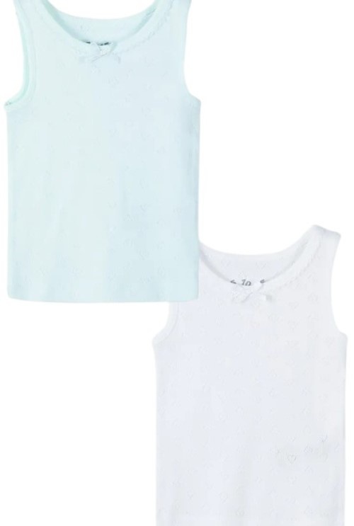 Детская майка 5.10.15 3W4209 Blue/White 110-116cm 2pcs