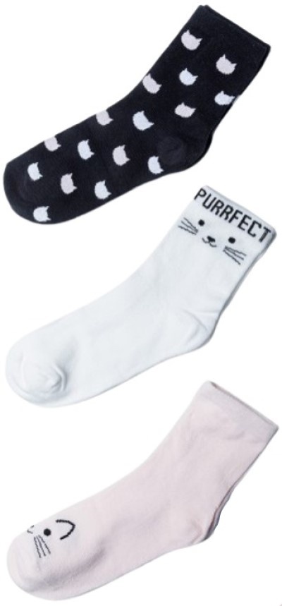 Сiorapi pentru copii 5.10.15 4V4201 Black/Pink 33-35 3pcs