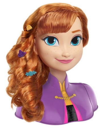 Trusa de coafura pentru copii Disney Anna Styling Head (32811F)