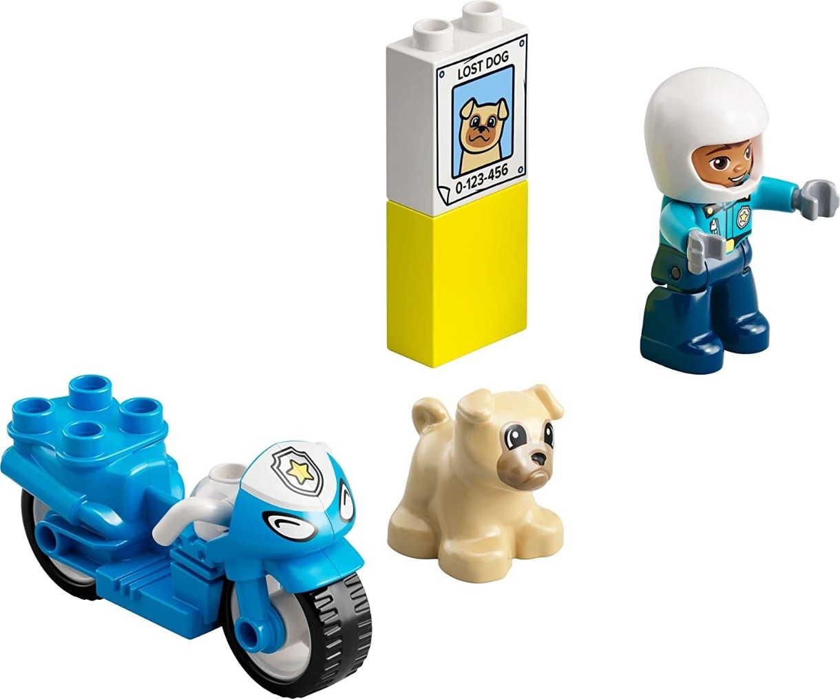 Конструктор Lego Duplo: Police Motorcycle (10967)