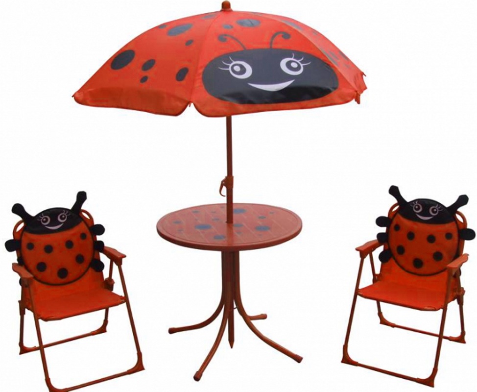 Набор садовой мебели Strend Pro Melisenda Ladybug 1+2 Red