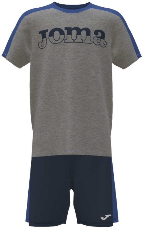 Costum sportiv pentru copii Joma 500516.280 Melange Grey/Navy 5XS