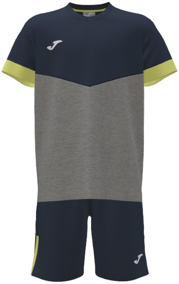 Costum sportiv pentru copii Joma 500527.280 Melange Grey/Navy 3XS
