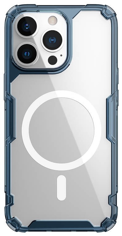 Husa de protecție Nillkin Apple iPhone 13 Pro Ultra thin TPU Nature Pro Magnetic Blue