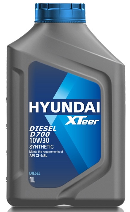 Моторное масло Hyundai XTeer D700 10W-30 1L