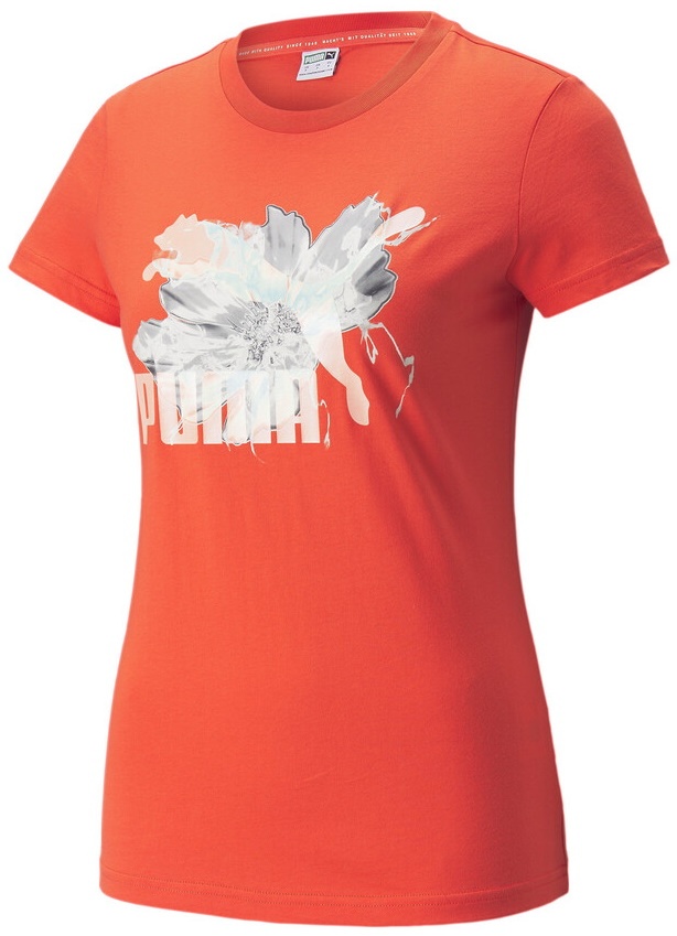 Женская футболка Puma Hf Graphic Tee Firelight XS