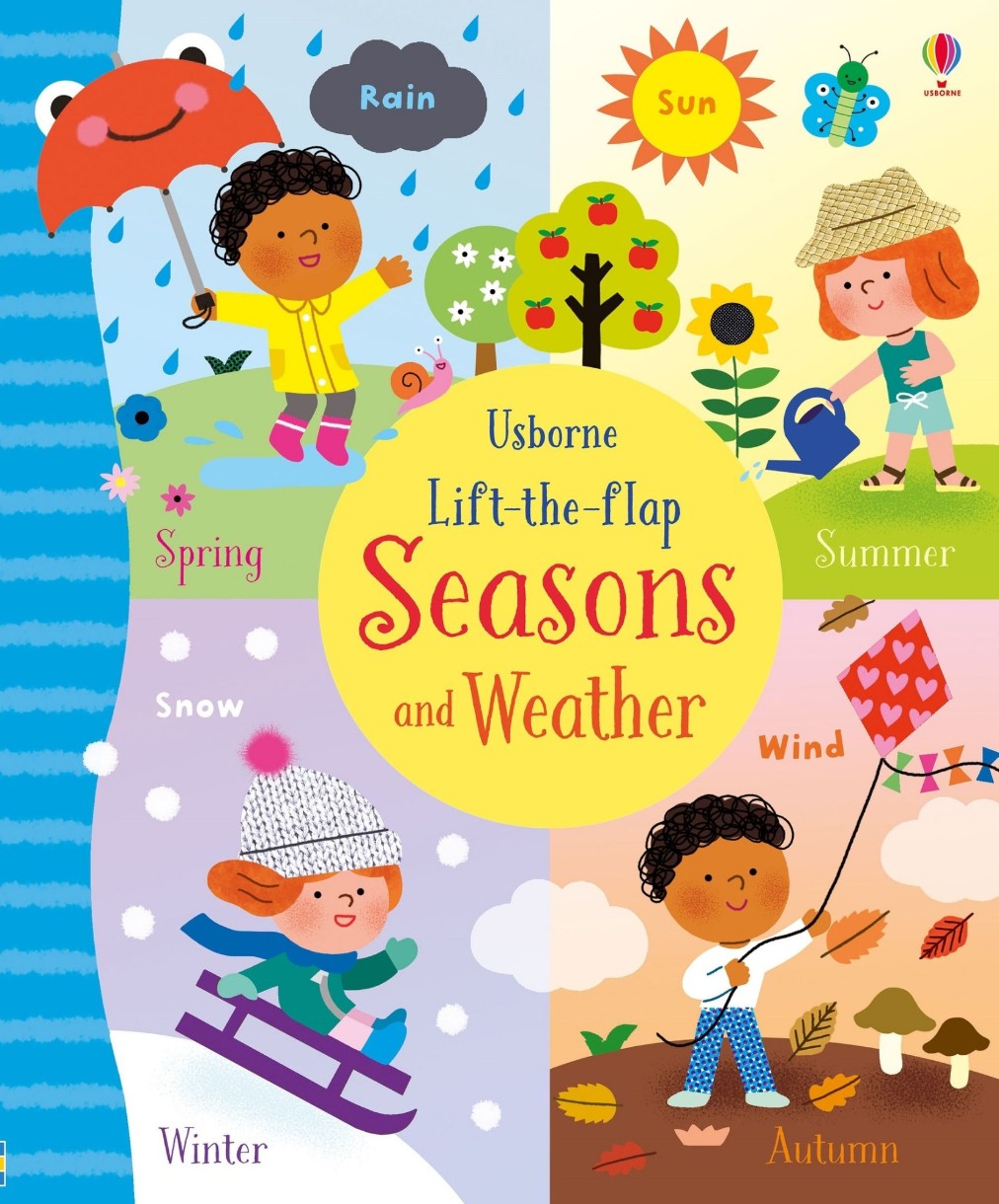 Книга Lift-the-flap seasons and weather (9781474950947)