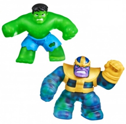 Фигурка героя Goojitzu Marvel Twin Pack Thanos vs Hulk (41298G)