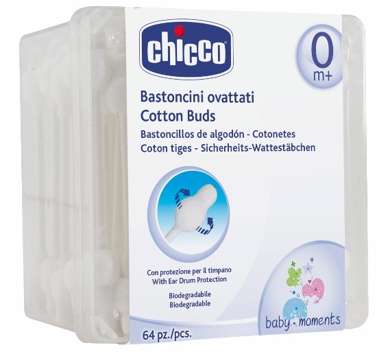 Betisoare de urechi Chicco 64 pcs (64716.30)