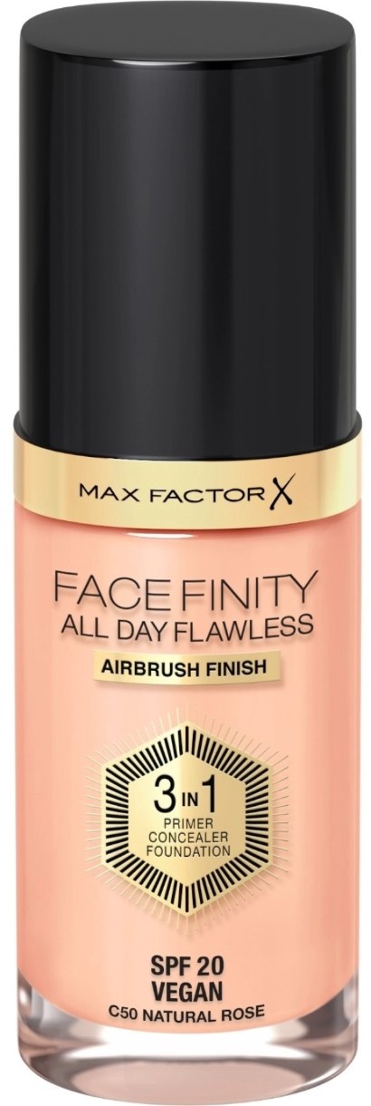 Fond de ten pentru față Max Factor Facefinity All Day Flawless 3in1 50 Natural