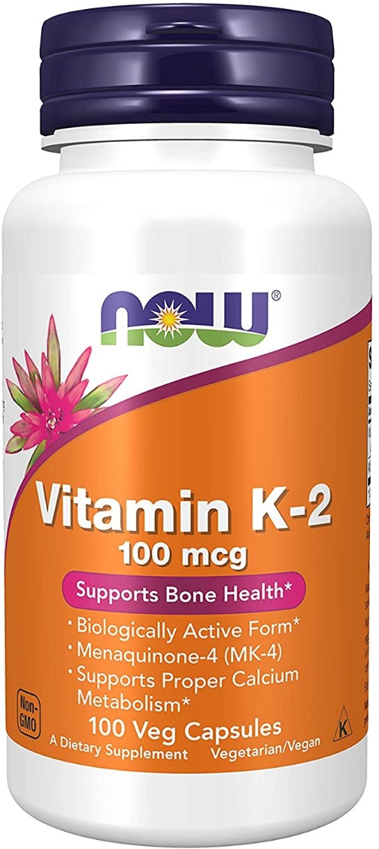 Vitamine NOW K-2 100mcg 100cap