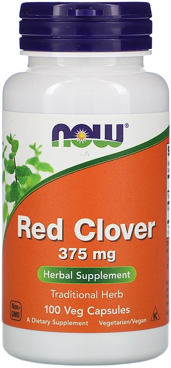 Supliment alimentar NOW Red Clover 375mg 100cap