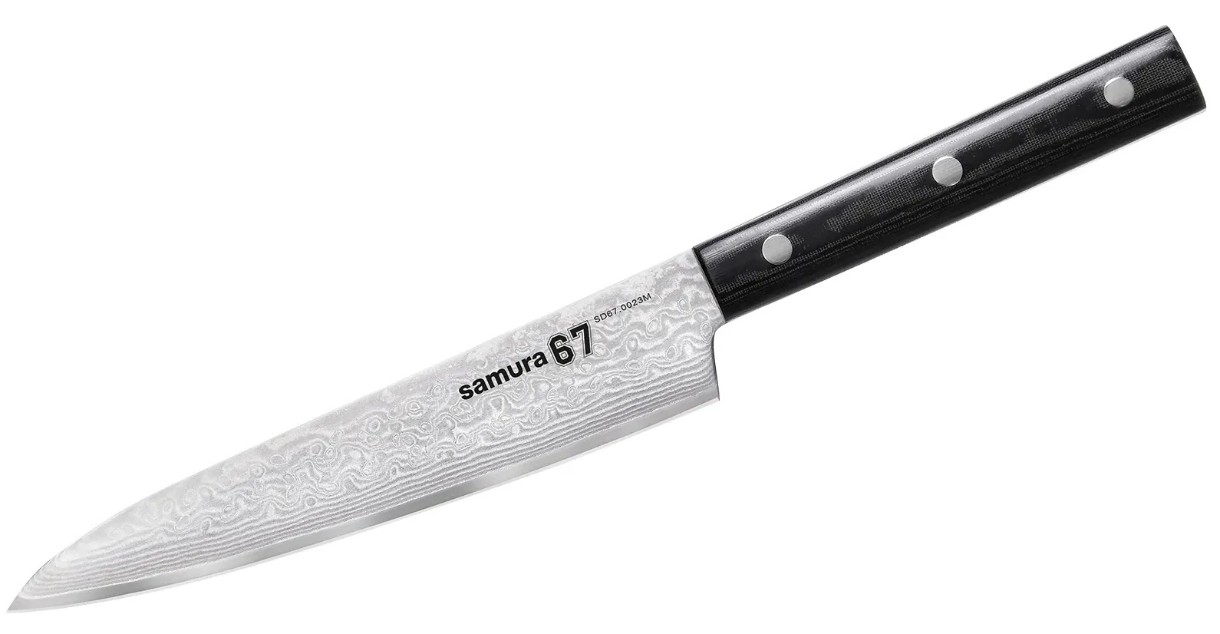 Кухонный нож Samura Damascus 150mm SD67-0023M