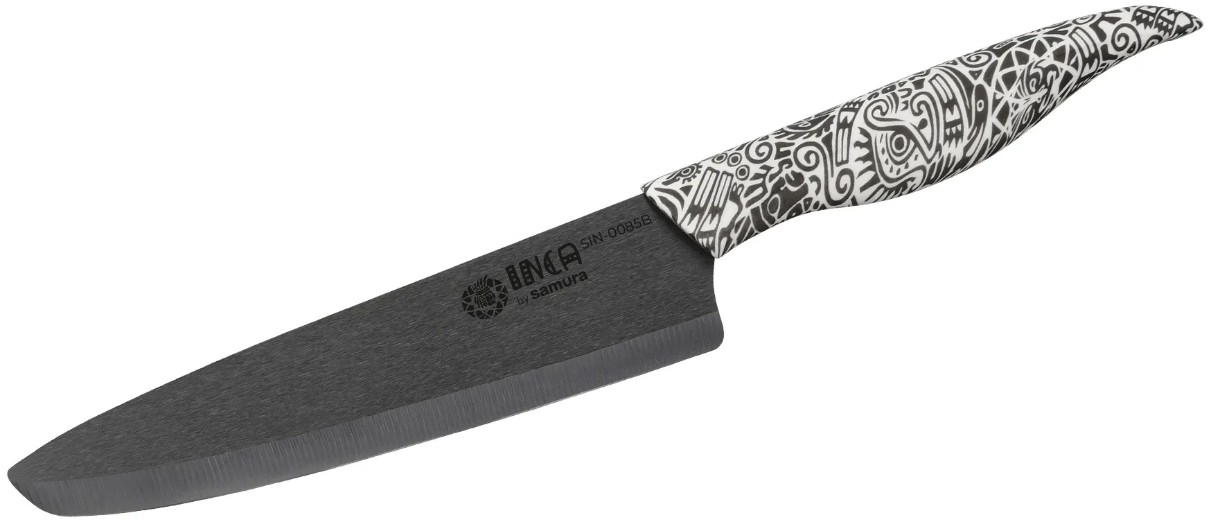 Кухонный нож Samura Inca Black 187mm SIN-0085B