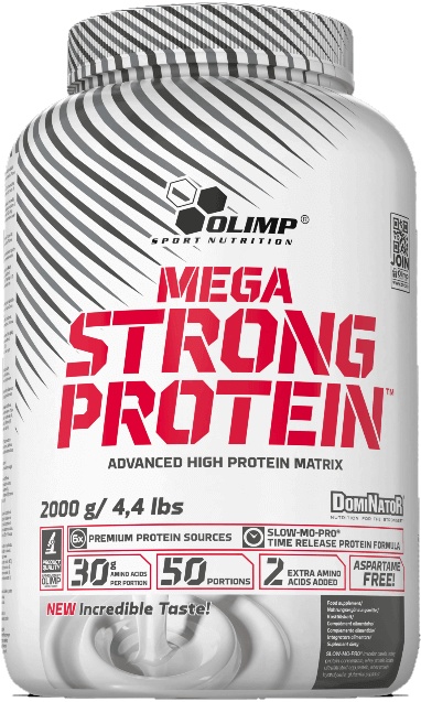 Proteină Olimp Mega Strong Protein Strawberry 2000g