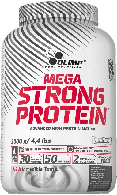 Протеин Olimp Mega Strong Protein Vanilla 2000g