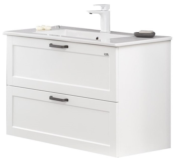 Шкаф с умывальником Orka New Su 80 White (47044)