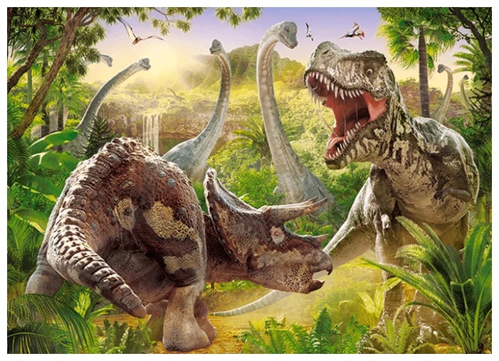 Puzzle Castorland 180 Dinosaur Battle (B-018413)