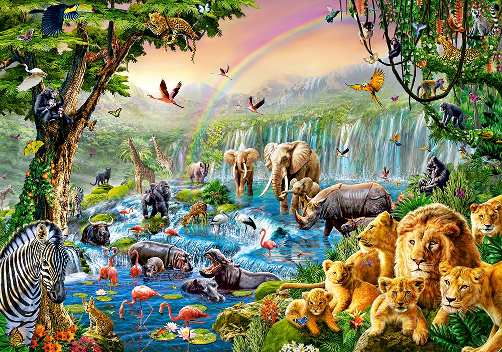 Puzzle Castorland 500 Jungle River (B-52141)