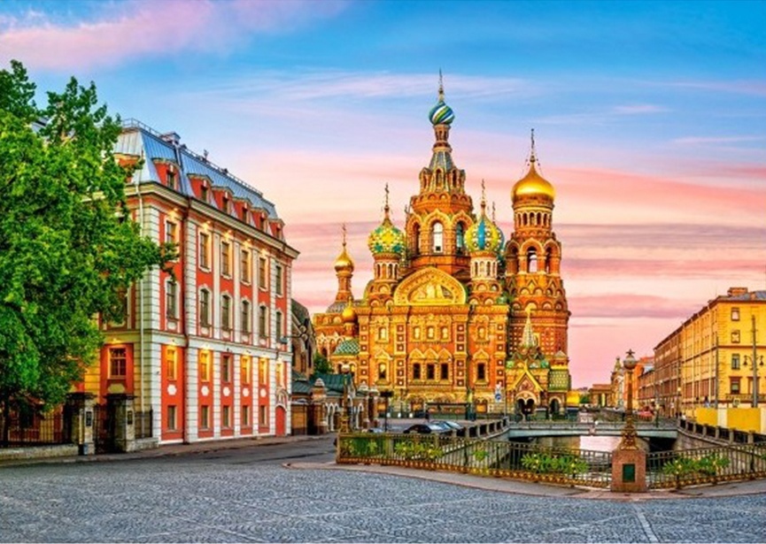 Puzzle Castorland 500 The Church in Saint-Petersburg (В-52257)