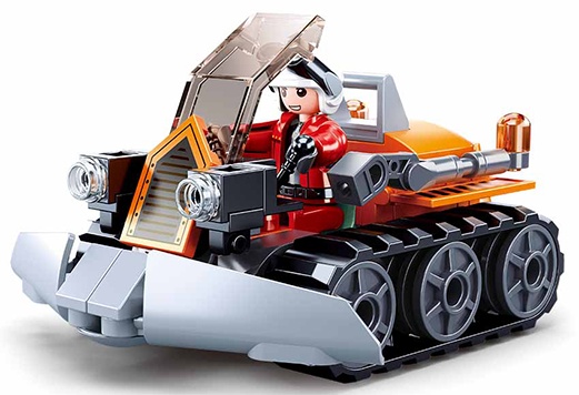 Конструктор Sluban Town Snowplough (B0950)