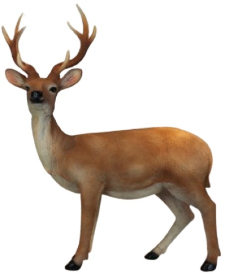 Figurina gradina Figuren Discounter Deer (z2292)