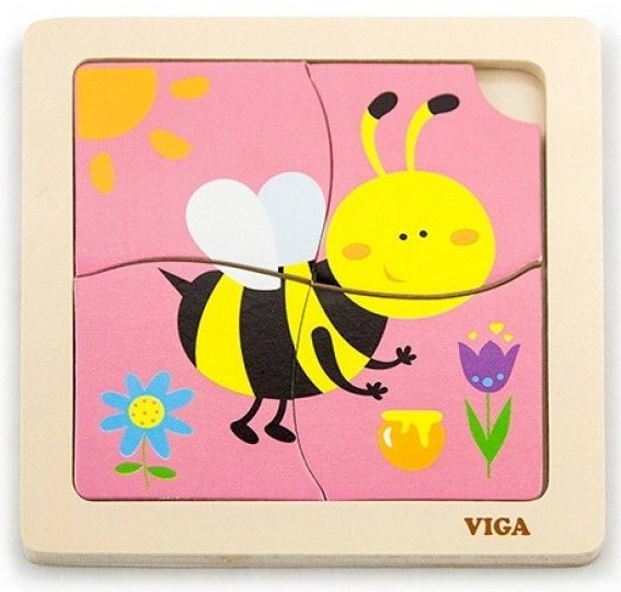 Puzzle Viga 4 Bee (50138)