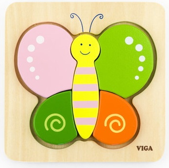 Puzzle Viga 5 Butterfly (50170)