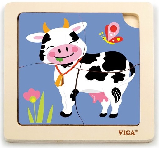 Пазл Viga 4 Cow (51313)