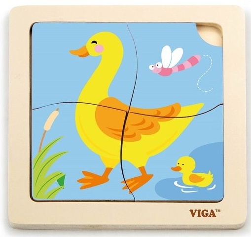 Puzzle Viga 4 Duck (51314)