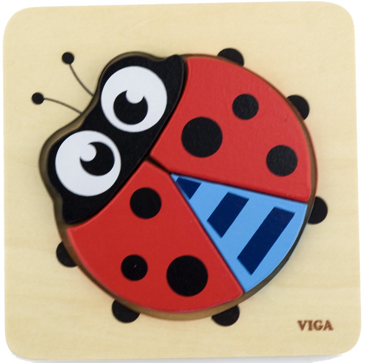 Puzzle Viga 4 Ladybird (50168)
