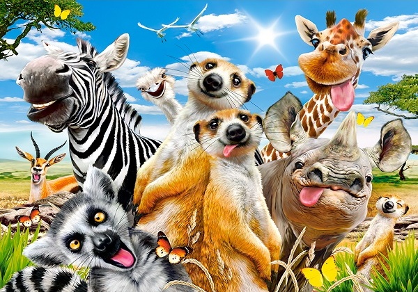 Пазл Castorland 500 African Selfie (В-53568)