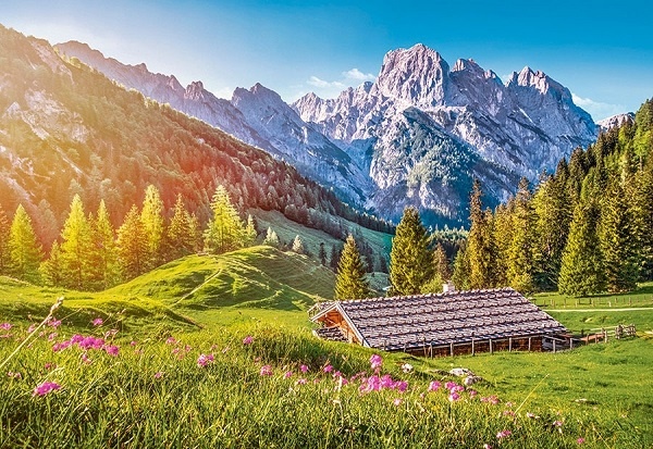 Puzzle Castorland 500 Sjuwih in the Alps (B-53360)