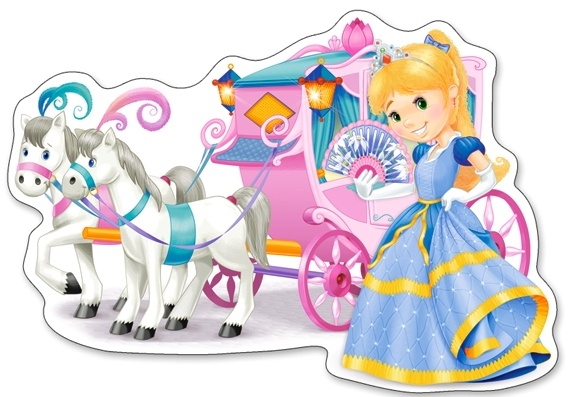 Пазл Castorland 12 Maxi Princess Carriage (B-120017)