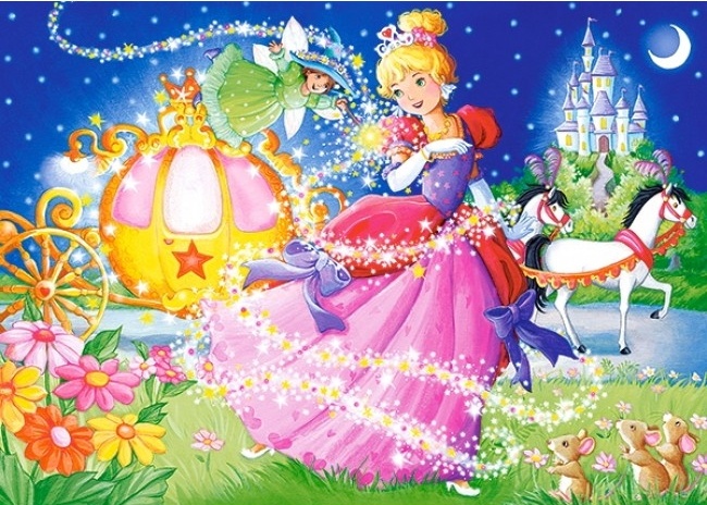 Пазл Castorland 120 Midi Cinderella (B-13395)