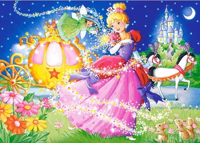 Puzzle Castorland 120 Midi Cinderella (B-13395)