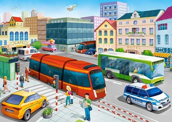 Пазл Castorland 120 Midi City Square (B-13555)