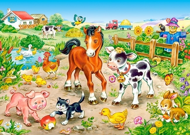 Puzzle Castorland 120 Midi On the Farm (B-13197)