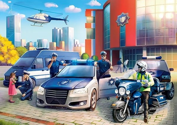 Puzzle Castorland 120 Midi Police Station (B-13562)