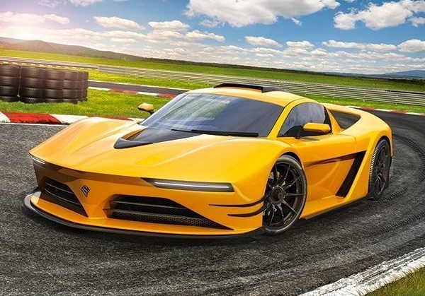 Пазл Castorland 120 Midi Yellow Sportscar (B-13500)