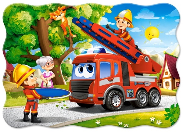 Puzzle Castorland 30 Midi Firefighters to the Rescue (B-03792)
