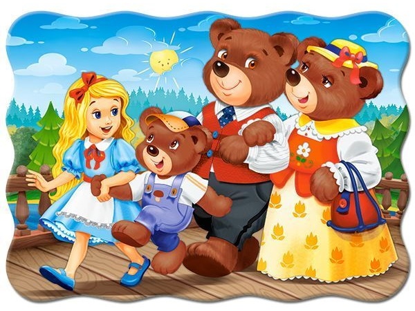 Puzzle Castorland 30 Midi Goldilocks and Three Bears (B-03716)