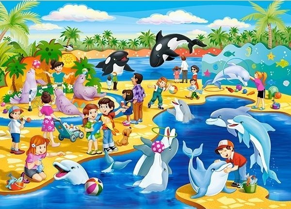 Puzzle Castorland 60 Midi Dolphinarium (B-066148)