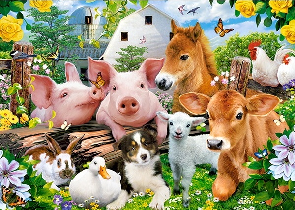 Puzzle Castorland 60 Midi Farm Friends (B-066209)