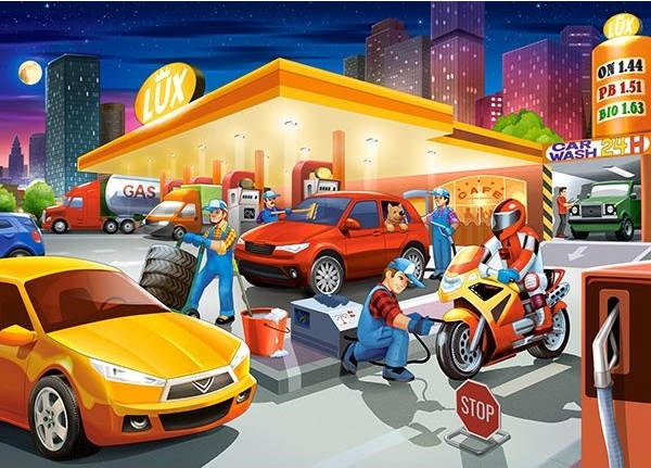 Puzzle Castorland 60 Midi Gas Station (B-066230)